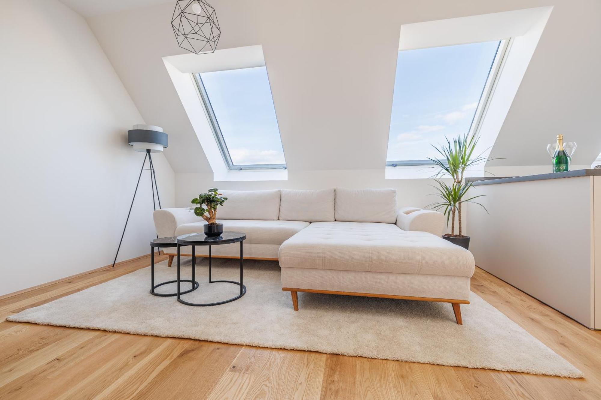 Symphony Apartments 38 - Modern Loft With Terrace And Grill In Central Location Viena Exterior foto