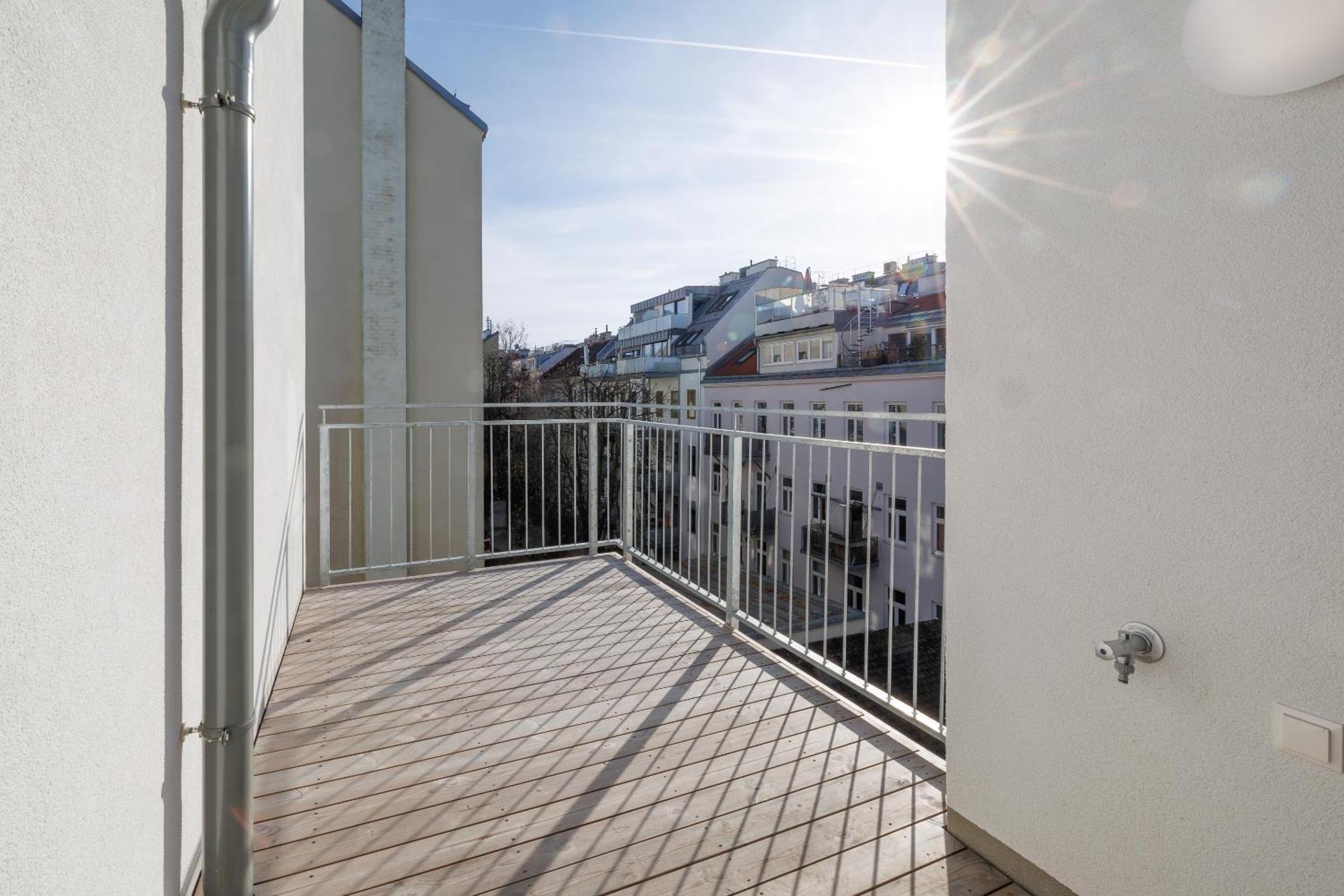 Symphony Apartments 38 - Modern Loft With Terrace And Grill In Central Location Viena Exterior foto