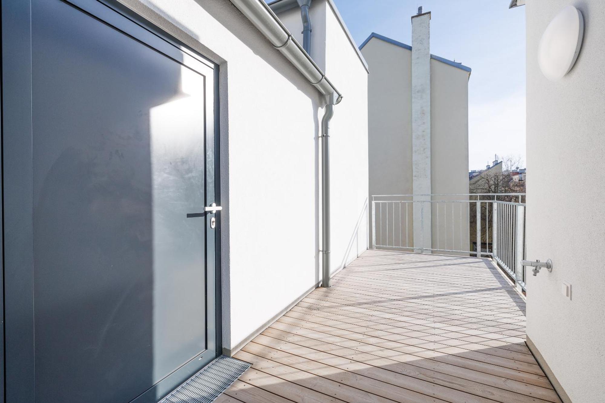 Symphony Apartments 38 - Modern Loft With Terrace And Grill In Central Location Viena Exterior foto